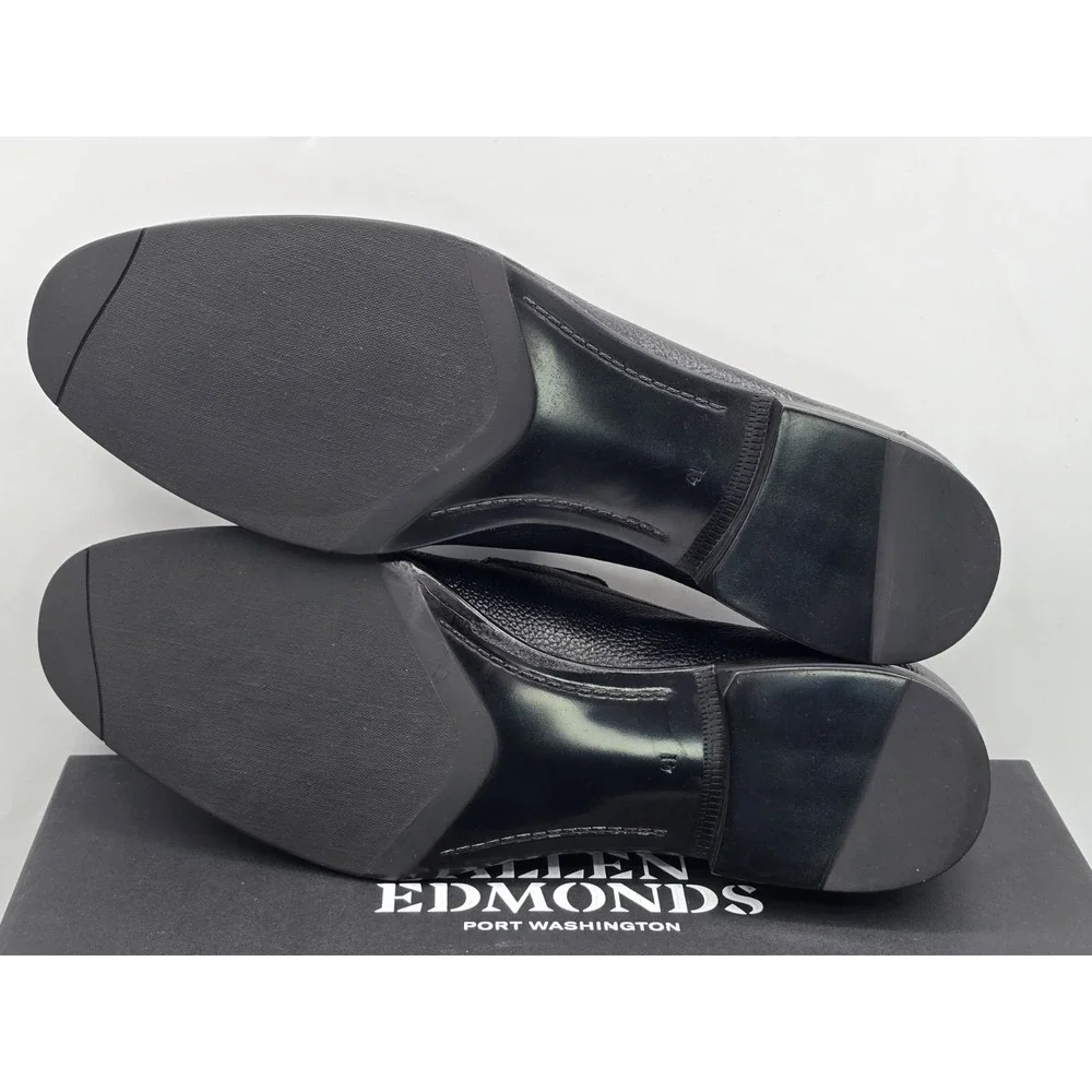 Allen Edmonds Leather Lennox Black‎ Slip On Loafer Men's Size 8D - MSRP 409$